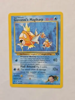 Giovanni’s Magikarp Gym Challenge 73/132 Common Pokemon Card - NM - Image 1