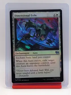 Dimensional Exile [Foil] #4 Magic Teenage Mutant Ninja Turtles - Image 1