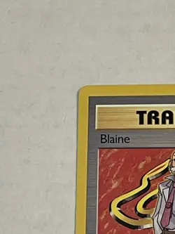 VTG Pokemon TCG Blaine 100/132 Gym Challenge Non Holo Rare Unlimited WOTC LP - Image 4