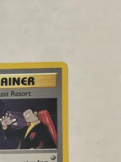 VTG Pokemon TCG Giovanni's Last Resort 105/132 Gym Challenge Non Holo Rare LP - Image 5