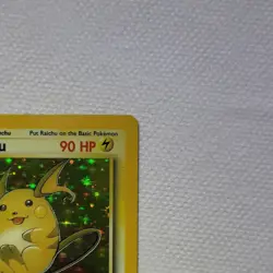 Pokemon Raichu Base Set Holo Rare 14/62 90HP 1999 Stage 1 English UNGRADED - Image 5