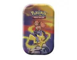 Pokemon TCG Kanto Power Mini Tin 5-Pack Bundle (10 Packs 5 Coins 5 Art) New Seal - Image 3