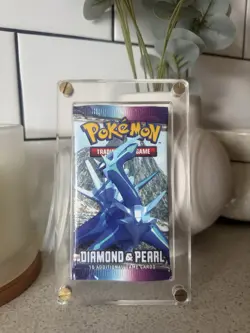 Pokemon Diamond And Pearl Base Set Booster Pack 2007 - Dialga. HardCase INCLUDED - Image 1