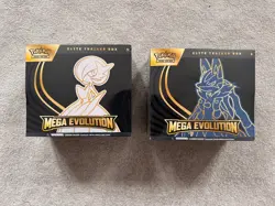 Pokemon Mega Evolution Elite Trainer Box ETB Gardevoir & Lucario Bundle Sealed - Image 1