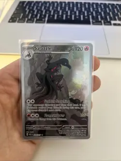 Salazzle 224/217 IR Ascended Heroes Evolution NM English Pokemon TCG - Image 1