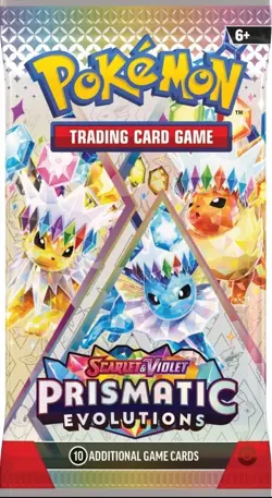 Pokemon S&V TCG Trading Card Game Prismatic Evolutions Booster Packs Unopened - Image 3