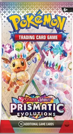 Pokemon S&V TCG Trading Card Game Prismatic Evolutions Booster Packs Unopened - Image 4