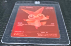Pokemon English White Flare RED VICTINI 172/086 BWR CHASE CARD - Very Rare & HTF - Image 3