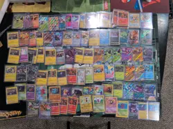 Bulk of 200 Pokemon Card Singles lot - Random Assortments of Rare/SIR/Holos - Image 1