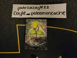 Bellsprout #69 Chrome Holo Pokemon Topps Chrome Series 1 Card NM front/LP back - Image 2