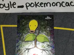 Bellsprout #69 Chrome Holo Pokemon Topps Chrome Series 1 Card NM front/LP back - Image 3