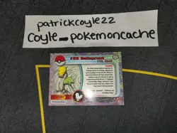 Bellsprout #69 Chrome Holo Pokemon Topps Chrome Series 1 Card NM front/LP back - Image 5