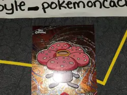 Vileplume #45 Chrome Holo Pokemon Topps Chrome Series 1 Card NM front/VLP back - Image 3