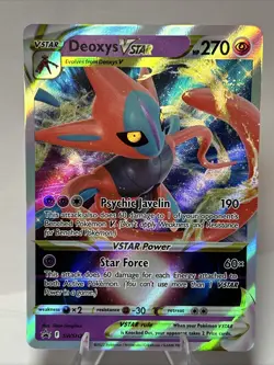 Pokemon TCG Deoxys VSTAR SWSH268 Sword & Shield Promo Card NM Condition - Image 1