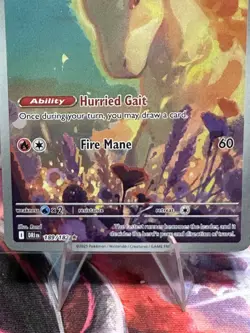 Rapidash 189/182 – Illustration Rare IR – Destined Rivals – Pokemon TCG NM - Image 3
