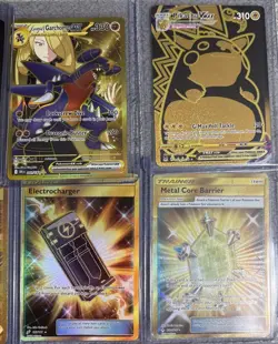 Pokemon TCG Lot Of 8 Full Art Rare Gold Cards NM 🔥 investment resell 🔥 - Image 2