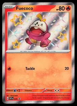 Fuecoco 079 Scarlet & Violet Black Star Promo Holo Pokemon Card - Image 1