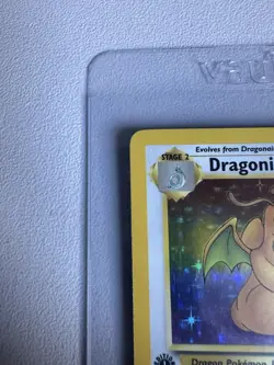 Dragonite Holo Rare 1st Edition 4/62 Fossil WOTC Vintage Pokemon MINT PSA - Image 3
