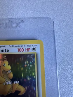 Dragonite Holo Rare 1st Edition 4/62 Fossil WOTC Vintage Pokemon MINT PSA - Image 4
