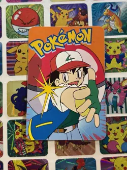 Pokemon 151 Vintage Pocket Monsters Vending HOLO Prism Sticker 2000 Nintendo - Image 5