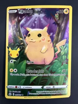 Pikachu Celebrations 005/025 Holo Rare Pokemon Card - Image 1