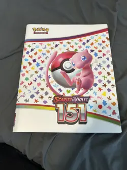 New Pokemon TCG Scarlet And Violet 151 Binder Mew - Image 1
