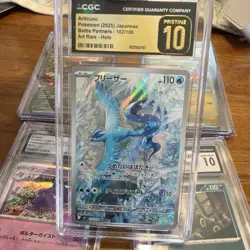 Pokemon CGC Pristine 10 Battle Partners Articuno Rare Art Holo - Image 1