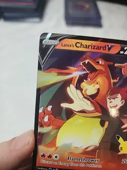 Pokemon Promo Lance’s Charizard V SWSH133 - Image 2