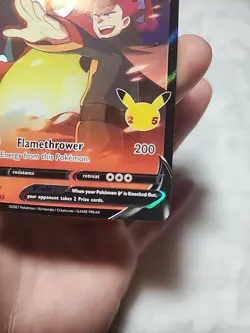 Pokemon Promo Lance’s Charizard V SWSH133 - Image 4