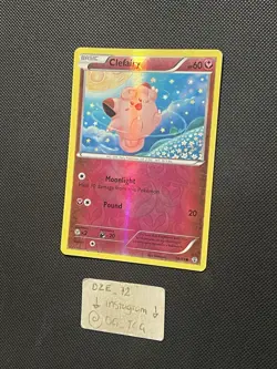 Pokemon XY Generations - Clefairy - 50/83 - Reverse Holo Common - NM/VLP - Image 4