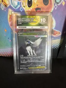 Pokemon TCG Mega Absol EX 180/132 SIR Mega Evolutions ACE 10 - Image 1