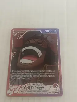 One Piece Carrying On His Will Gol D Roger OP13-003 Leader Alt Art English - Image 1