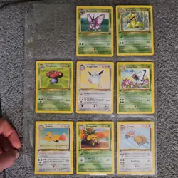 1st edition Pokemon Jungle Set (36) Cards Wizards 1999 GM PRISTINE!! #29-63 - Image 3