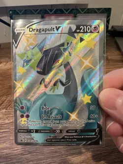 Dragapult V - SWSH096 - Pokemon Sword & Shield Promo Ultra Rare Card NM - Image 2