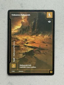 Wonders of the First MK 5 Token FOIL Unknown Heliosynth Land T-027/T-031 - Image 2