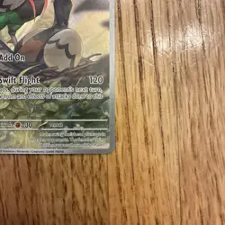 2025 Pokemon Unfezant Full Art Holo Black Bolt Illustration 150/086 - Image 4
