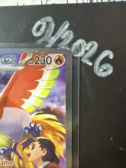Ethans Ho-Oh ex 230/182 SIR, Destined Rivals, Full Art Holo, Pokemon TCG, NM! - Image 4
