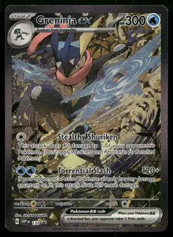 Greninja ex 132 - Shrouded Fable SVP Illustration Alt Art Promo English POKEMON - Image 1