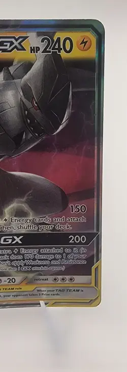 Pokemon SM Team Up Pikachu & Zekrom GX Ultra Rare TAG TEAM Holo 33/181 - Image 2