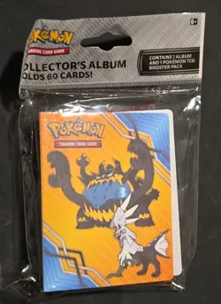 Pokemon Sun & Moon Crimson Invasion Booster Pack + Mini Binder Sealed New 820650802492 - Image 1