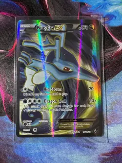 Kingdra EX XY Fates Collide 122/124 Full Art Pokemon TCG NM - Image 1