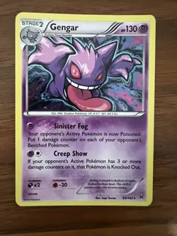 Pokemon TCG Gengar Breakthrough 60/162 Regular Exclusive - Image 1