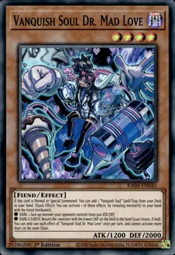 Vanquish Soul Dr. Mad Love - Super Rare 1st Edition RA04-EN045 - NM - YuGiOh - Image 1