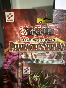 2002 YuGiOh Pharaoh's Servant Blister Booster Pack Sealed Square Original Konami - Image 3