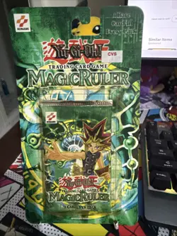 YUGIOH MAGIC RULER TCG BLISTER PACK SEALED - Image 1