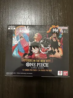 One Piece OP-09 Emperors In The New World Sealed Booster Box (W/ ACRYLIC CASE) - Image 2