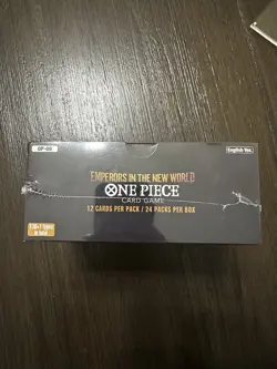 One Piece OP-09 Emperors In The New World Sealed Booster Box (W/ ACRYLIC CASE) - Image 3