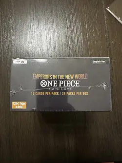 One Piece OP-09 Emperors In The New World Sealed Booster Box (W/ ACRYLIC CASE) - Image 4