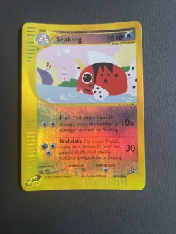 Pokemon Reverse Foil Card : Seaking 59/147 (Aquapolis 2003) TCG LP - Image 1