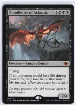 Bloodletter of Aclazotz The Lost Caverns of Ixalan #92 MTG NM / M - Image 1